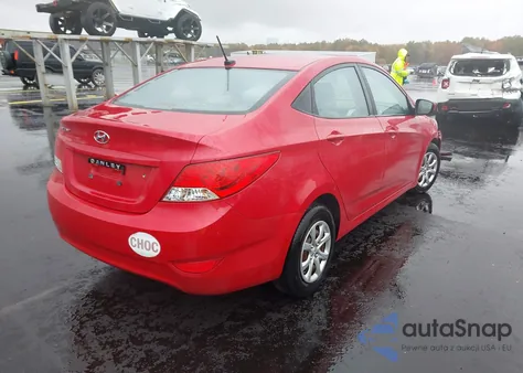 2013 Hyundai Accent Gls/Gs from USA, damaged, VIN KMHCT4AE1DU552672